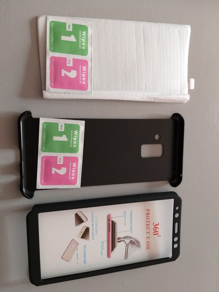 Capa protectora completa 360° para samsung galaxy a5 2018