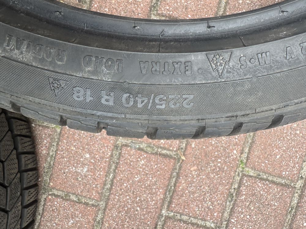 Sprzedam Opony  continental 225/40 R18 Run Flat