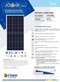 PREMIUM Zestaw Fotowoltaiczny 10kW 24x405W RISEN , JASOLAR, SOFAR