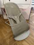 Leżaczek bujaczek Babybjörn Bliss Mesh Sand Grey
