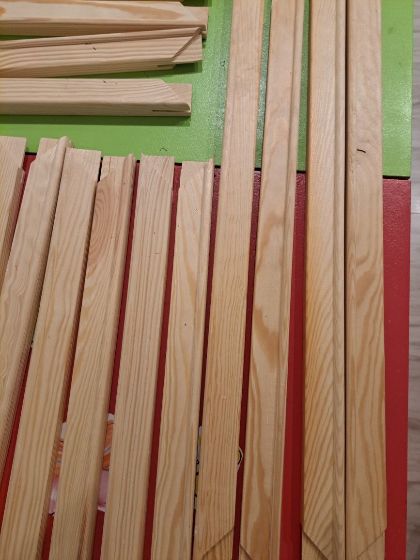 Ramki drewniane nowe do podobrazia do dowolnego złożenia 20 szt boków
