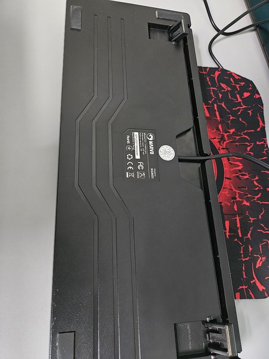 Механическая клавиатура MARVO KG-901 RED свитчи. НОВАЯ