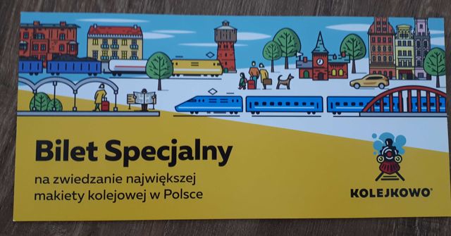 promocja bilet do Kolejkowo największa wystawa  Gliwice Wrocław ferie
