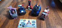 Pojazdy Psi Patrol 4 szt Chase Skye Marshall