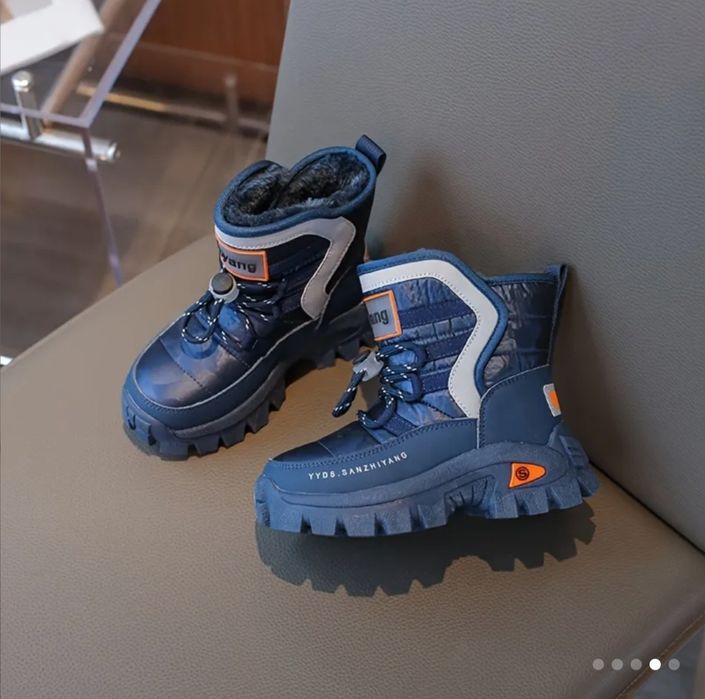 НОВІ зимові ботинки чоботи хлопчик 33 розмір 19.8 см