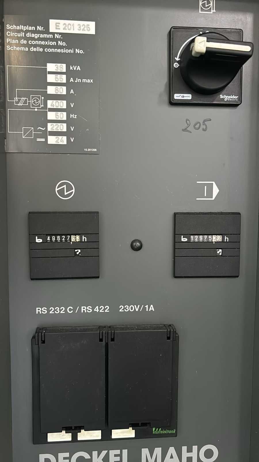 Обрабатывающий центр Deckel Maho DMU 50 V, DMC 65V.