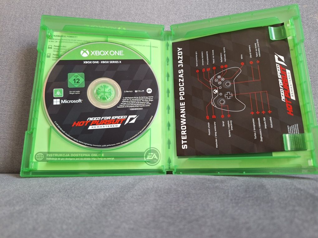 Need For Speed Hot Pursuit Remastered gra na konsolę Xbox One / Series