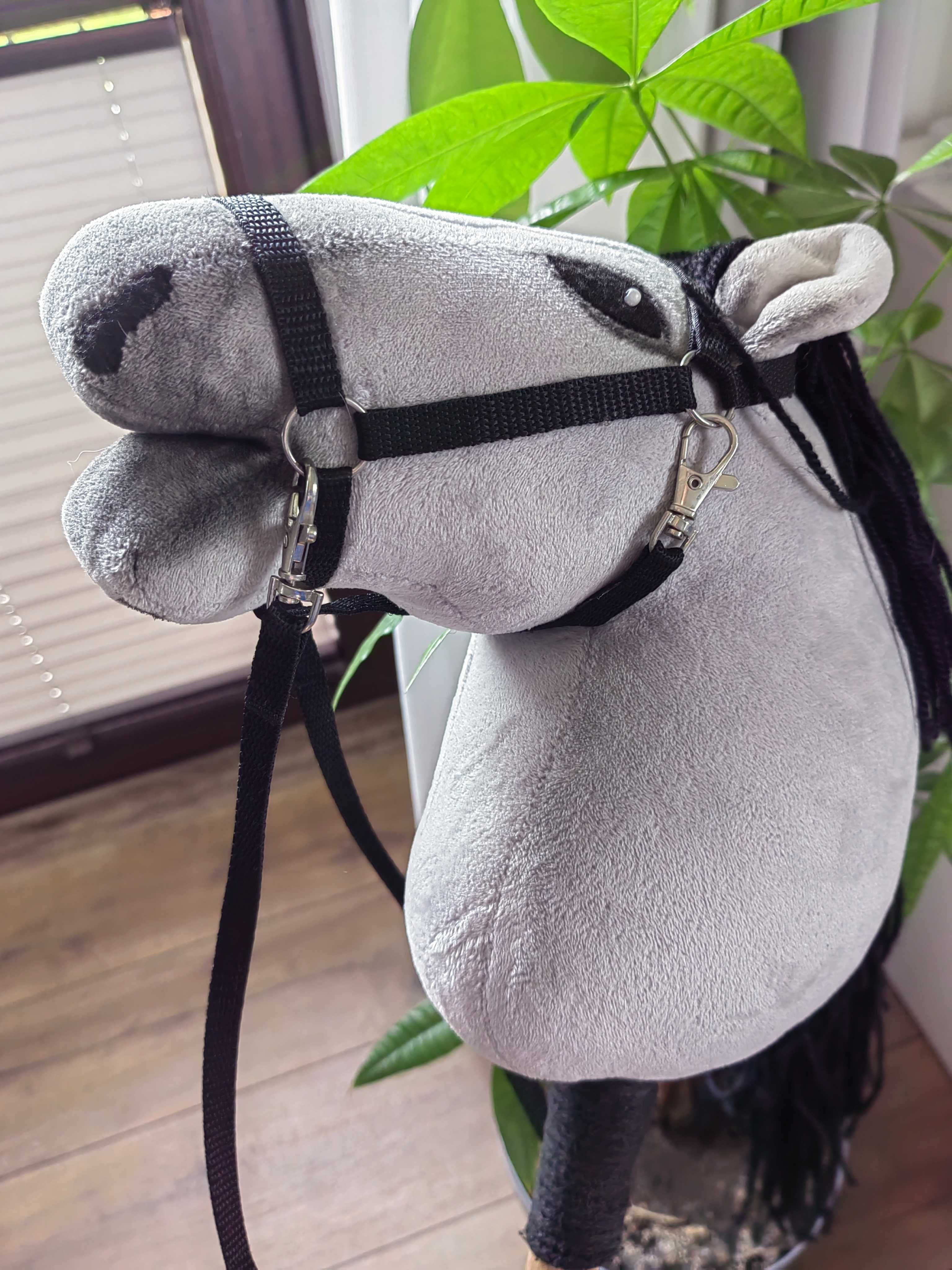 Hobby Horse na kiju śliczny konik szary Tanio