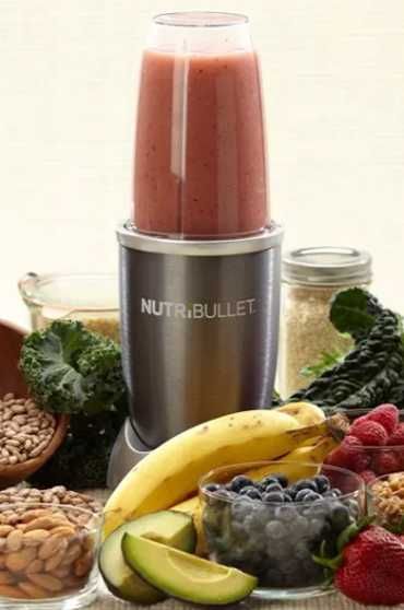 блендер 900 Вт NutriBullet для смузи мощный измельчитель персональный
