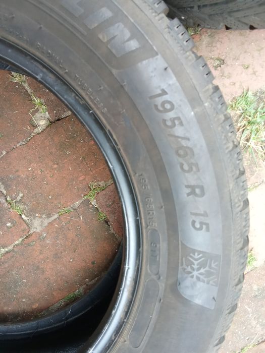 Opony Zimowe Michelin 195/65R15 2022r 2szt