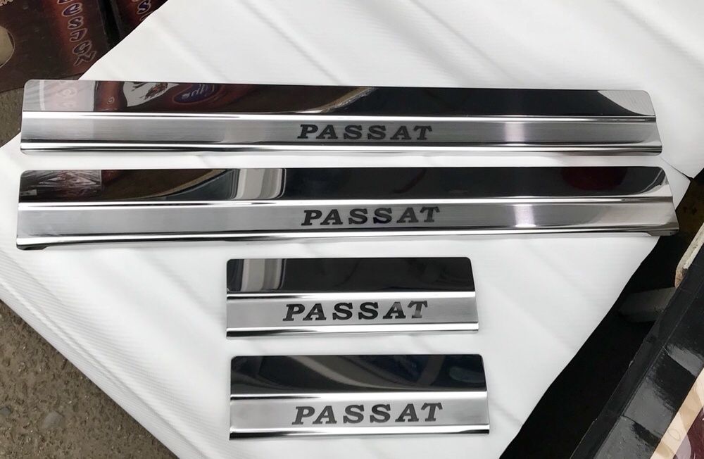 Накладки на пороги Passat B5,B6,B7,B8,CC СУПЕР Акция