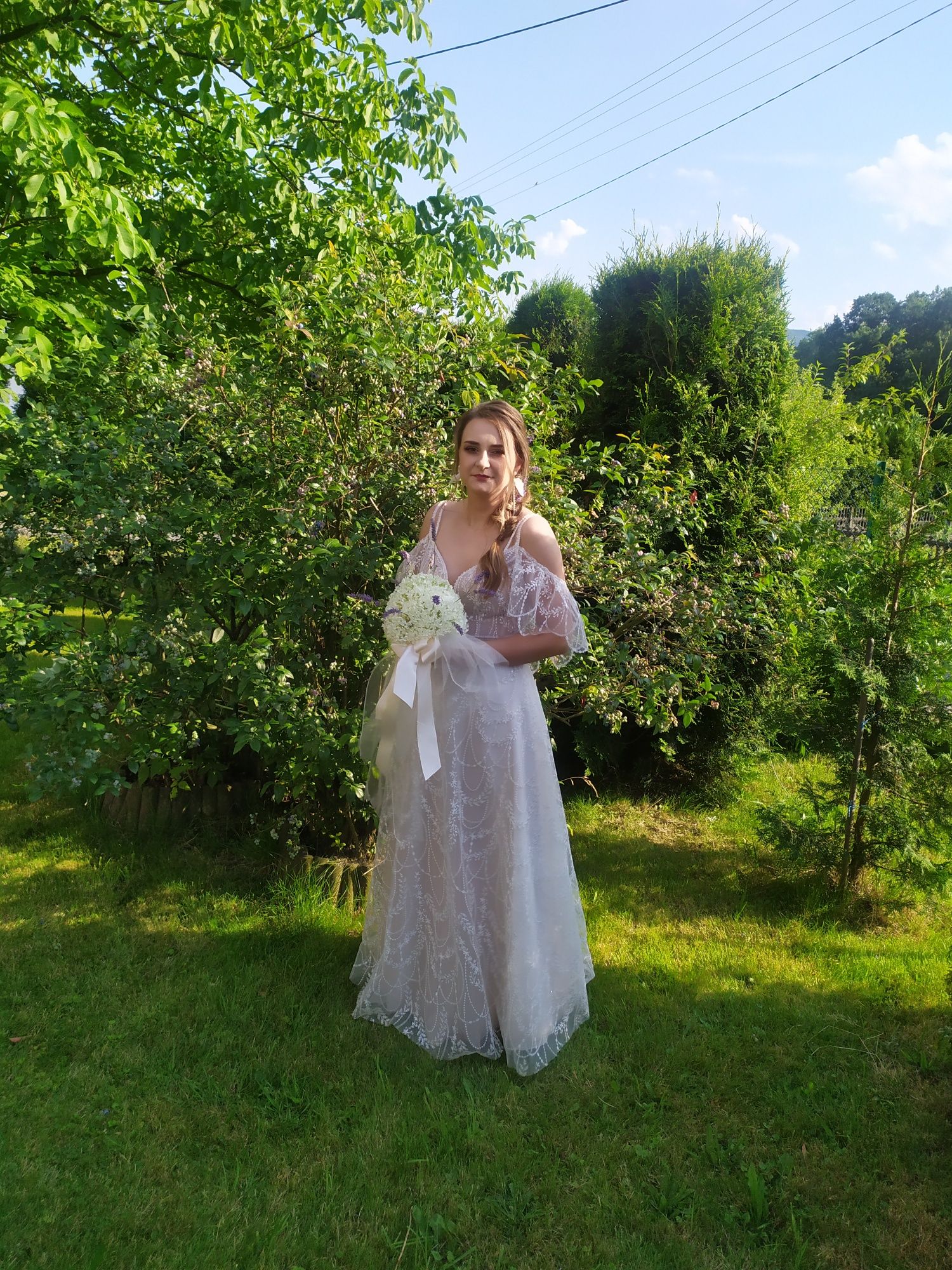 Suknia ślubna boho