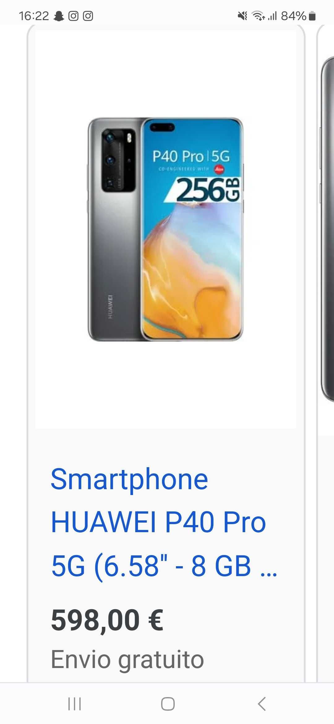 Huawei p40 pro 256gb