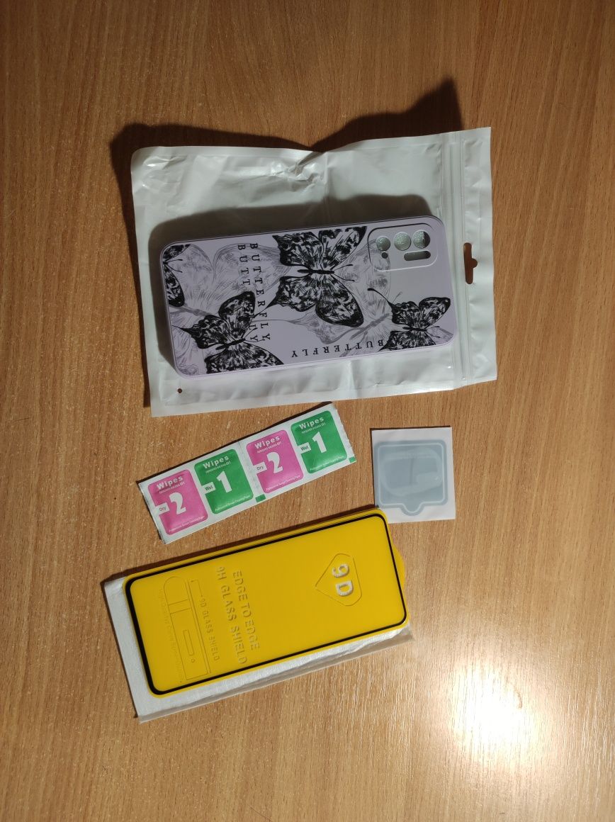 Чехол бампер Xiaomi Redmi Note 10 5g + стёкла