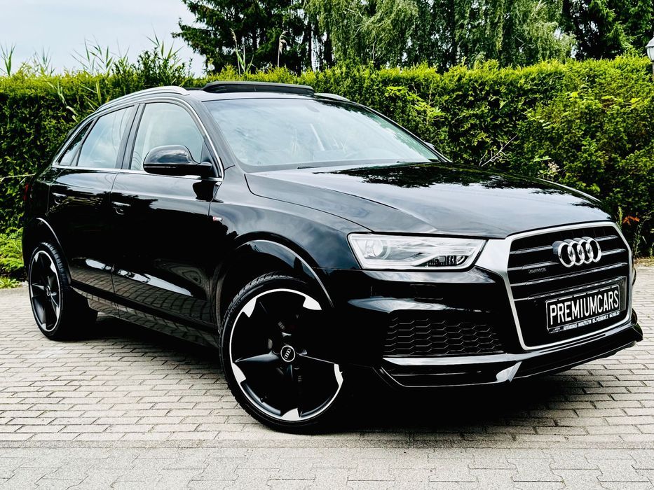 Audi Q3 S-Line Quattro Kamera Panorama PDC Navi Automat Grz Fotele BiXenon LED