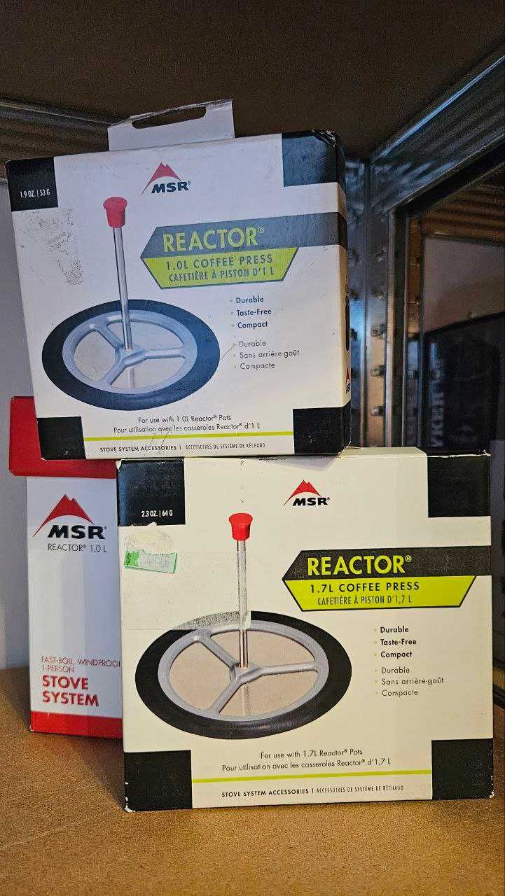 MSR Reactor 1.0L та Coffee Press Kit