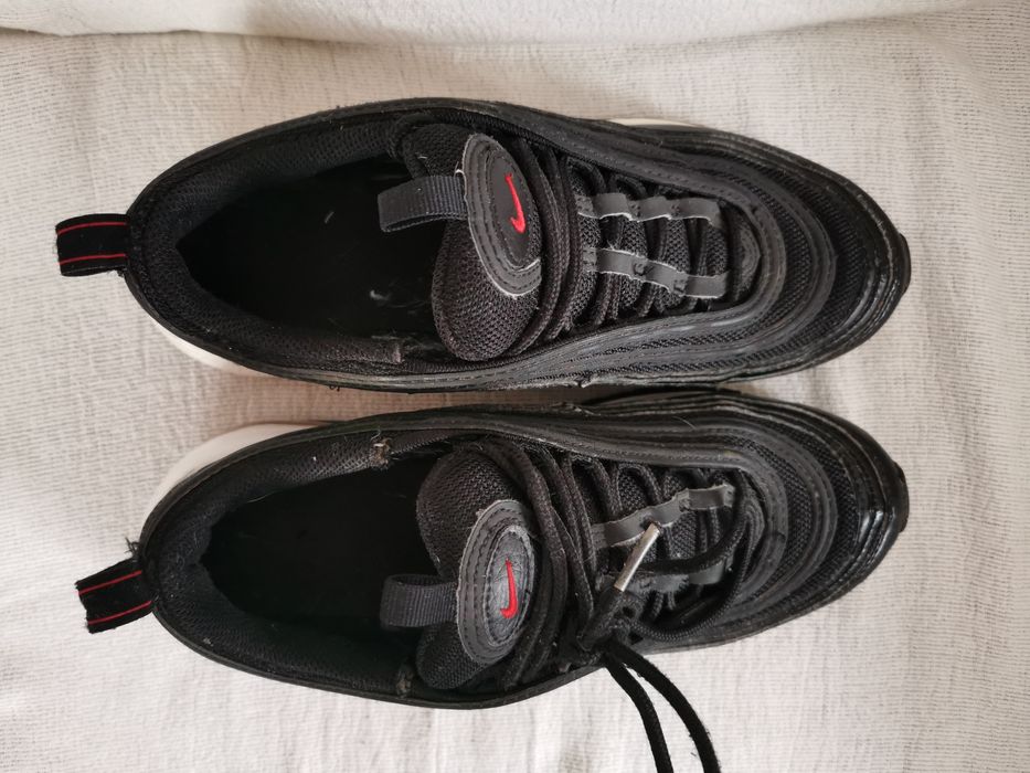 Nike Air Max 97 Black University Red buty sportowe sneakersy 38