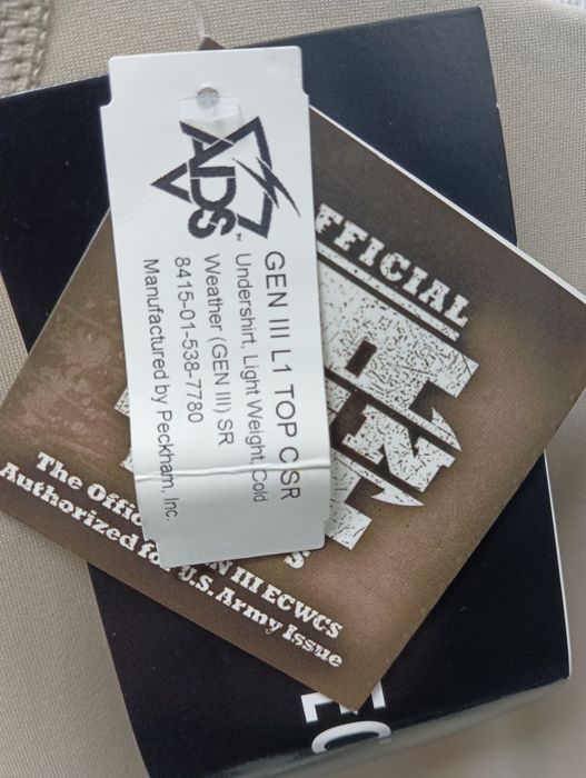 Оригінальна тербілизна армії США ECWCS GEN III Level 1