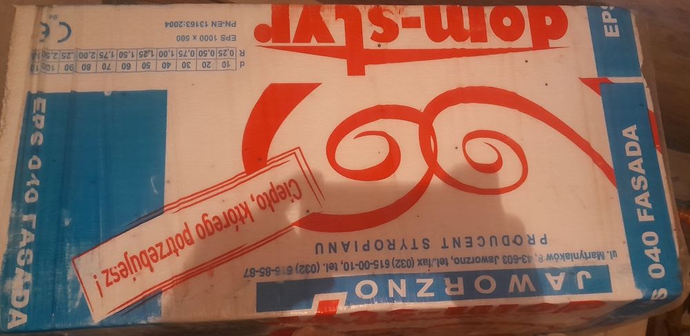 Styropian fasada 5cm