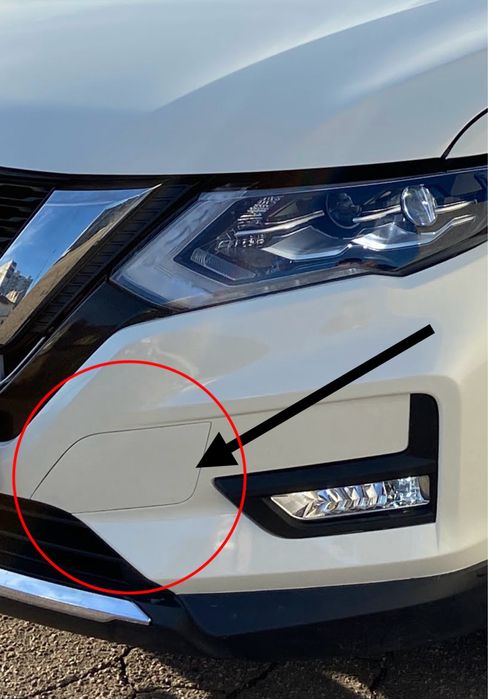 Заглушка бампера буксирувального крюка Nissan Rogue 2017-2020 T32