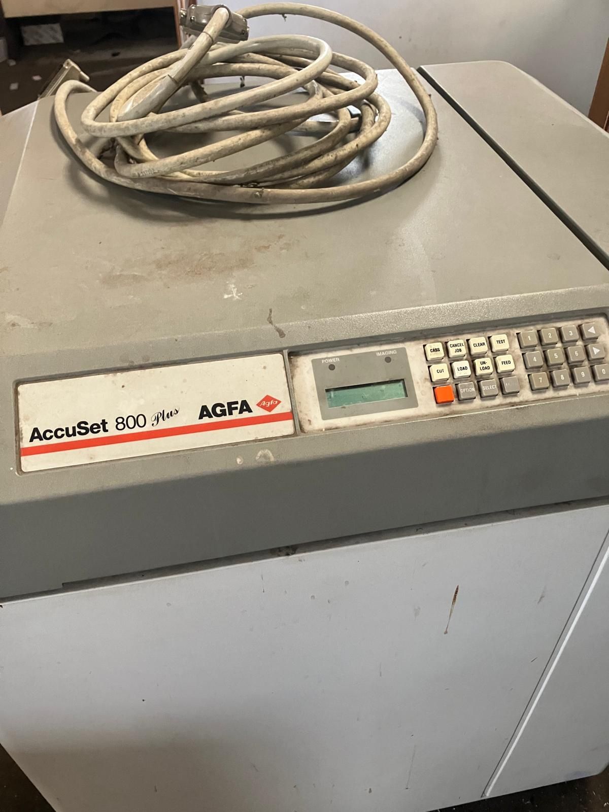 Agfa accuset 800 plus ImageSetter
