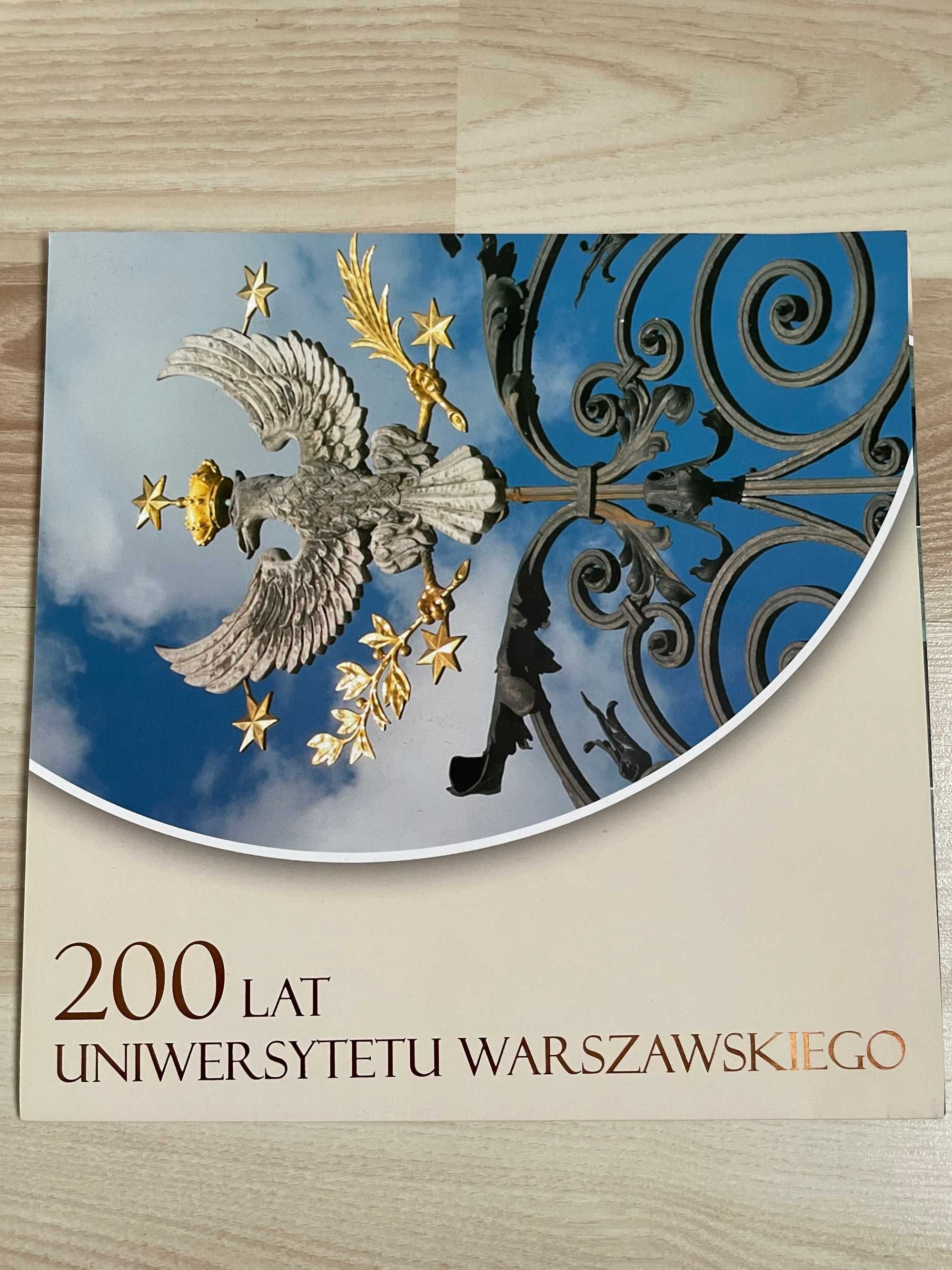 Znaczek i koperta - 200 lat Uniwersytetu Warszawskiego