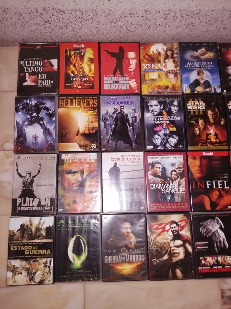 58 Filmes Twilight / Piratas das caraibas / Star Wars / Harry potter