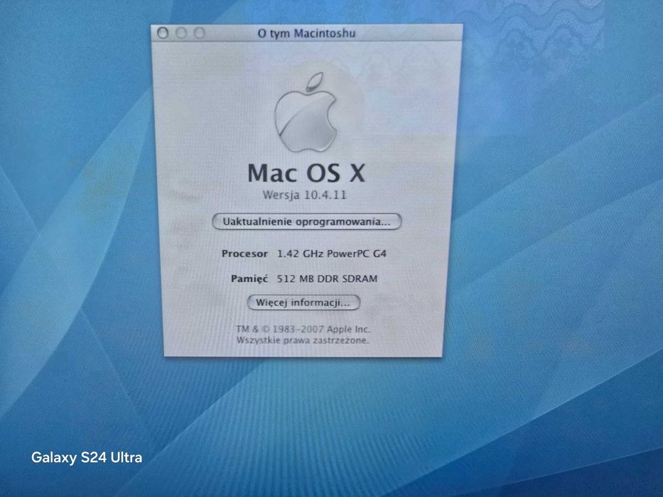 apple emac a1002 sprawny macintosh