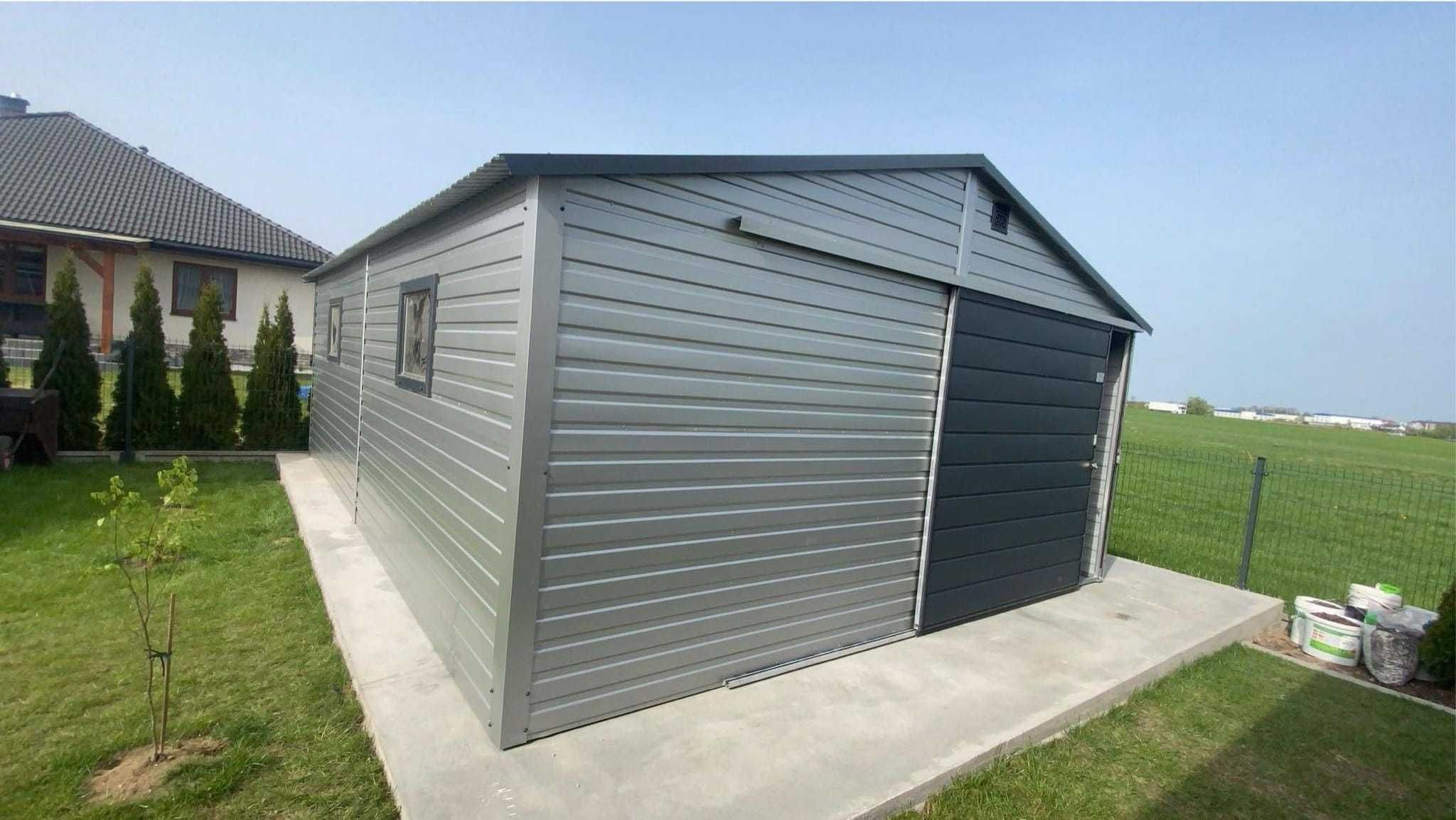 Garaż Blaszany Schowek Ogrodowy 3x4 - Producent