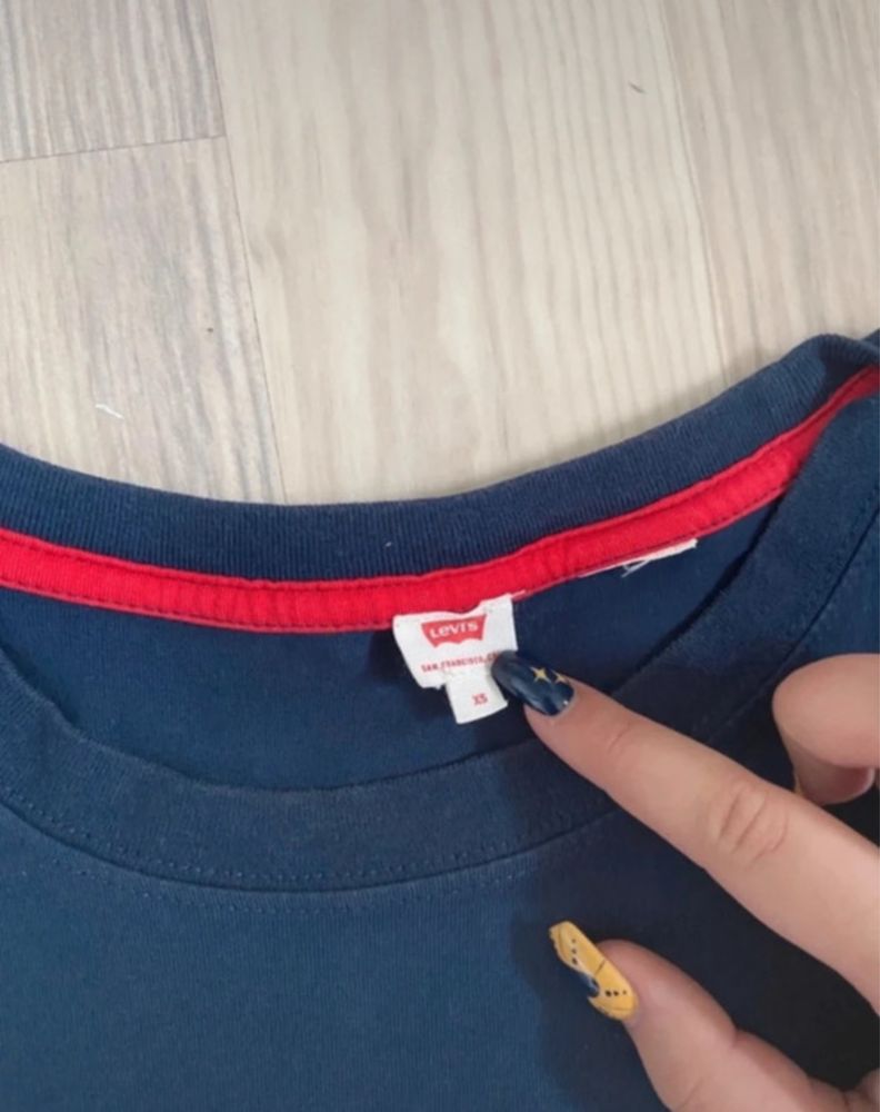 crop top t-shirt bluzka levi’s