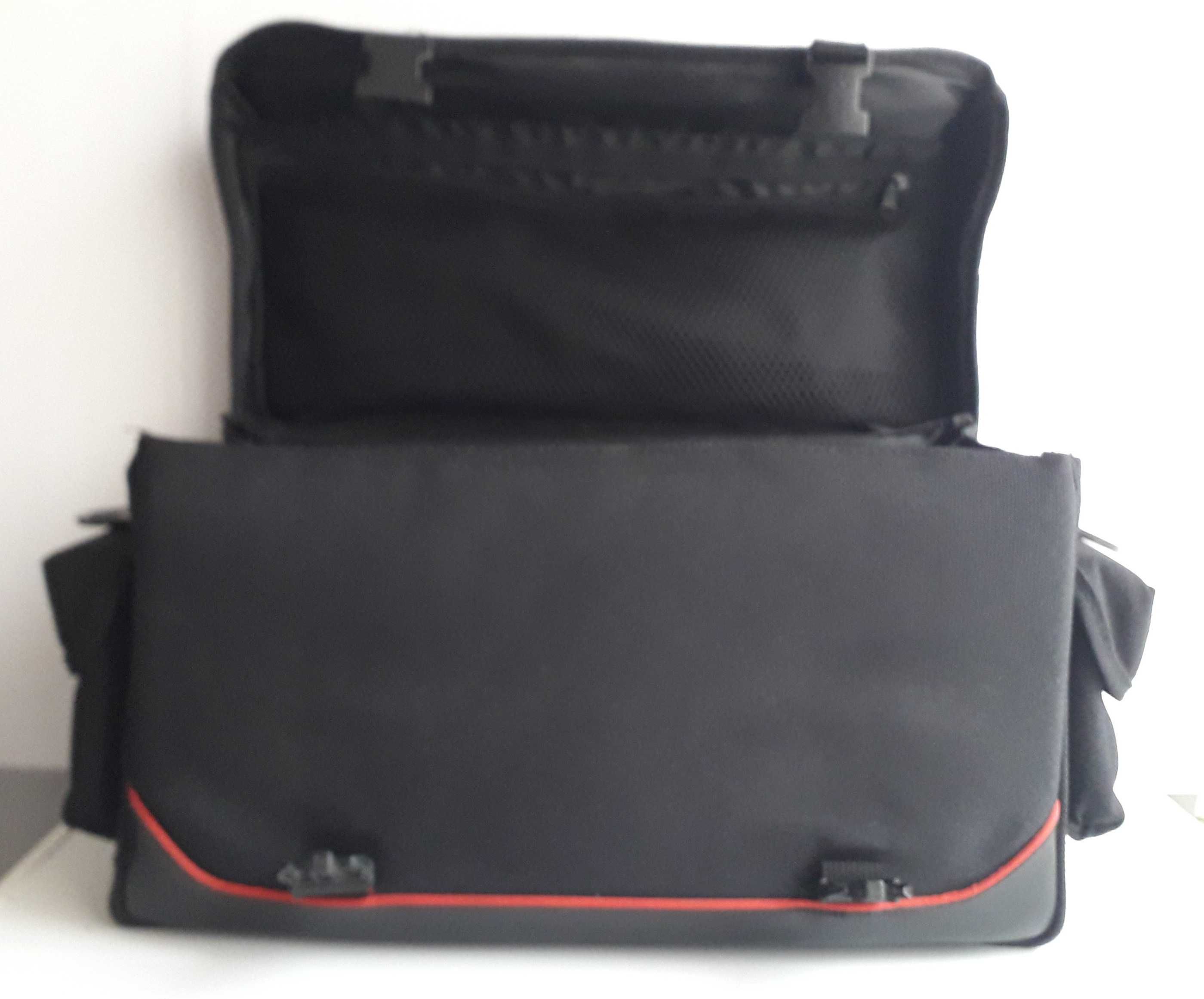 Estojo/Mala/Saco p/material fotográfico c/bolsas laterais - Novo !