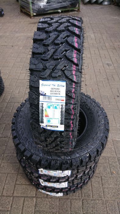 Opony terenowe 225/85R16 bieżnikowane 4x4 offroad MT M/T WYSYŁKA