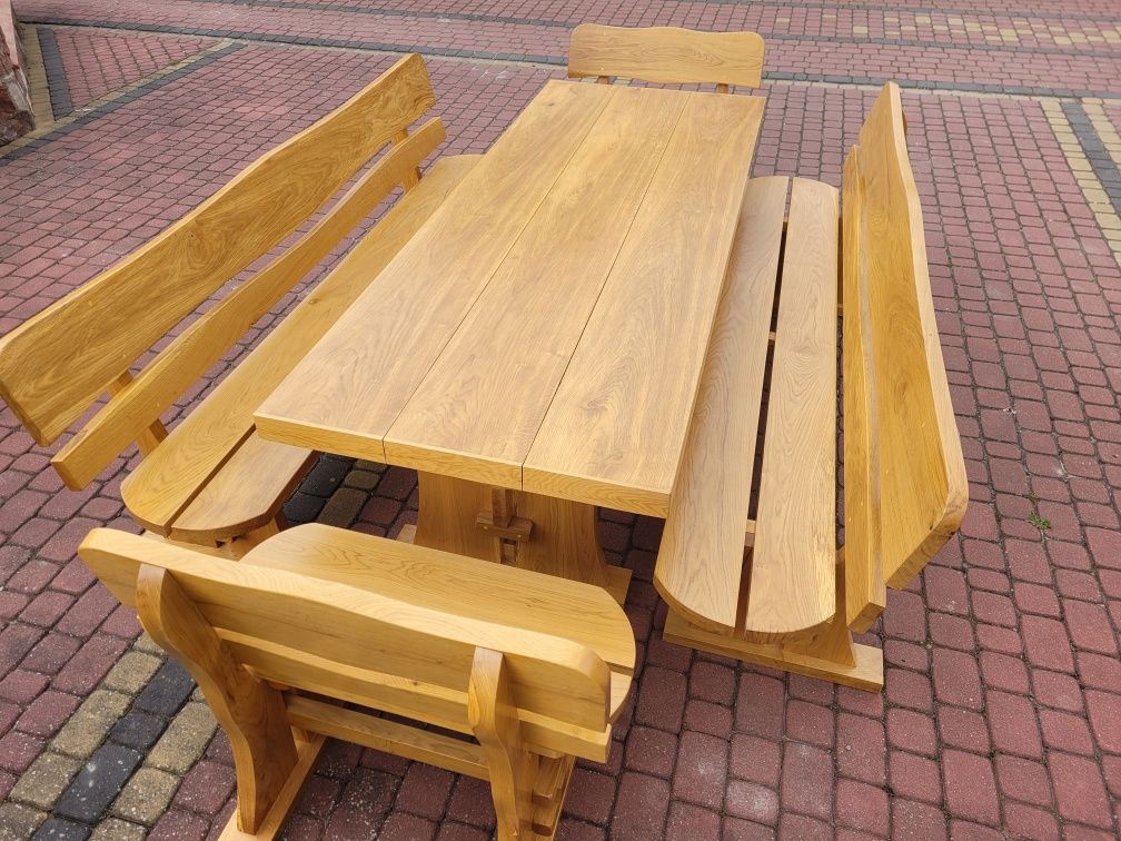 Meble ogrodowe do altanki na taras stół promocja wyprzedaż PRODUCENT