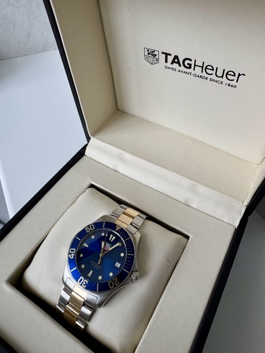 Tag Heuer Aquaracer 300 gold blue WAB1120.BB0802