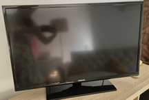 TV Samsung 32" preto, muito bom estado, com comando