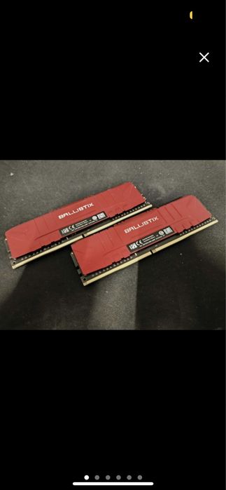 2x Ballistix DDR4 8GB 2666MHz XMP RAM