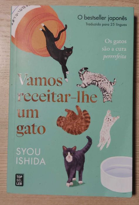 Livro "Vamos Receitar-lhe um Gato"