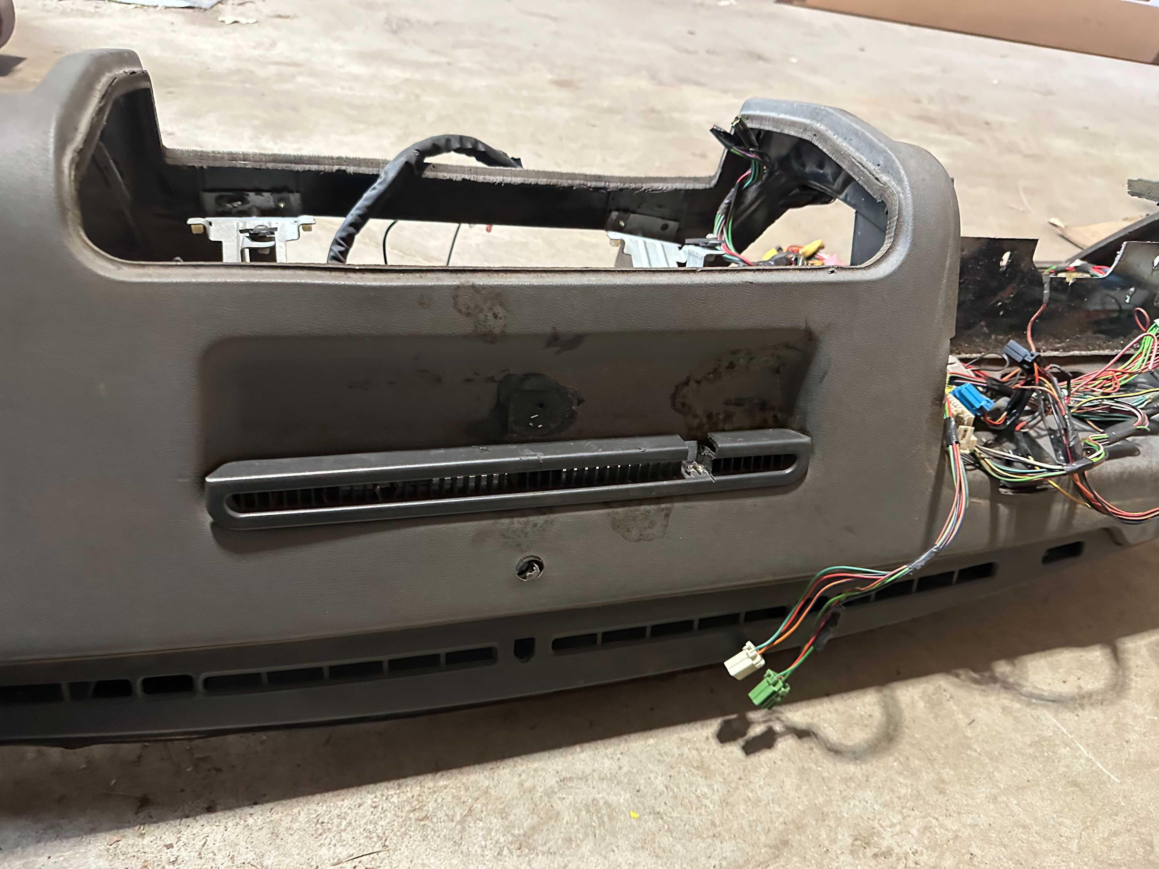 Land Rover Discovery 300 Tablier sem airbag cinzento