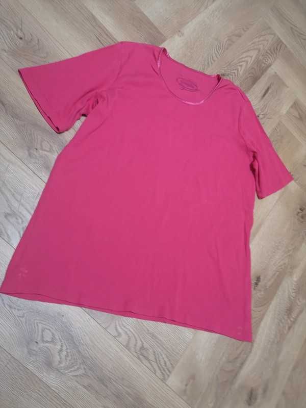 Gina Laura t-shirt bluzka różowa r. XL