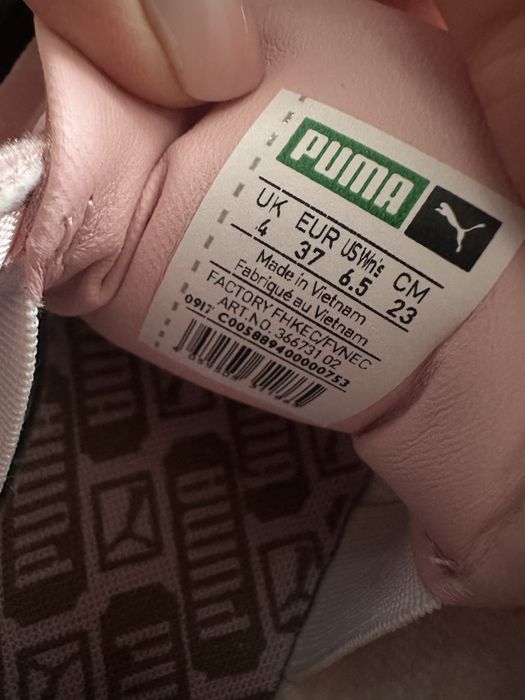 Puty Puma 37 pudrowy róż