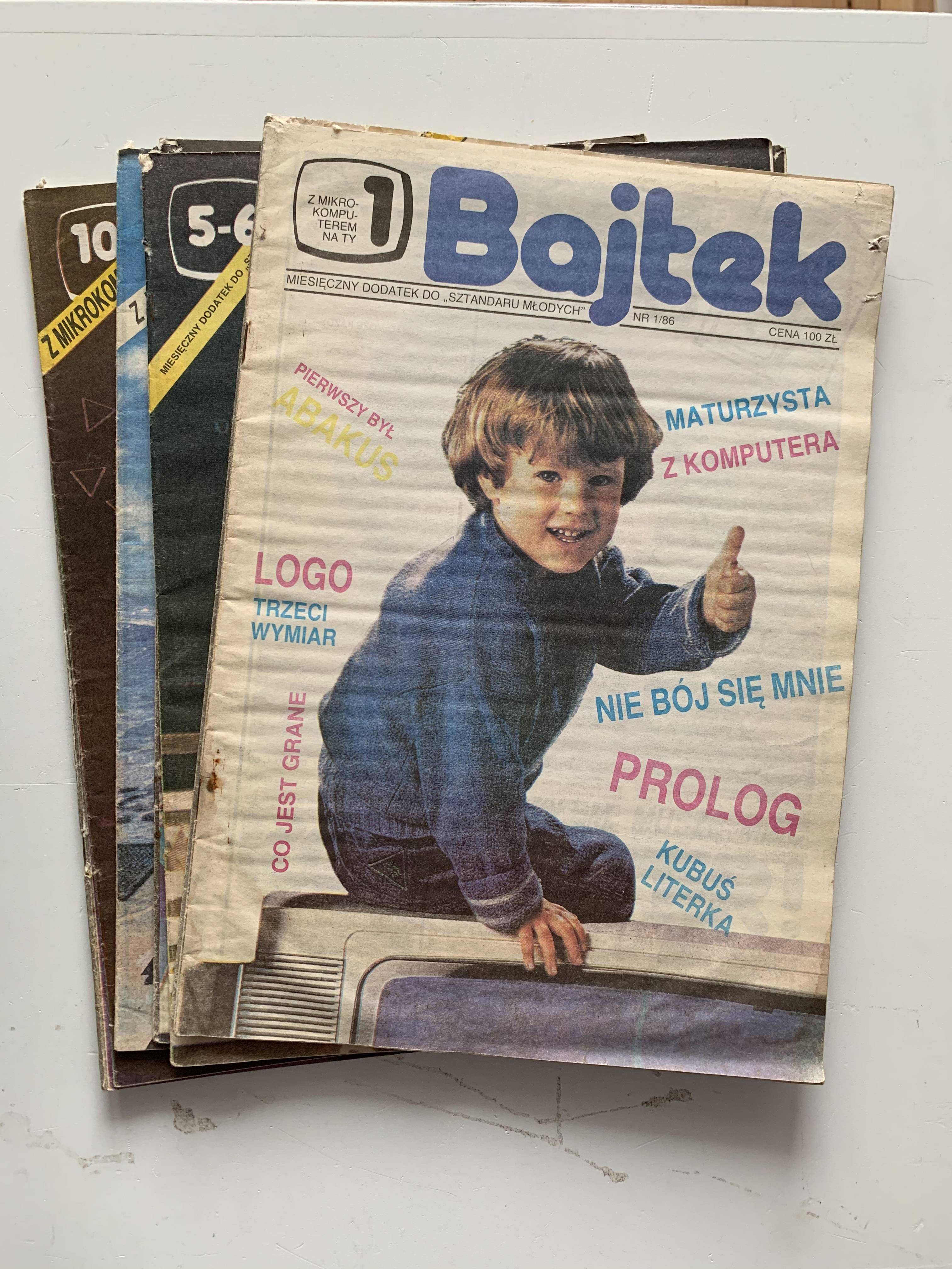 Kultowy magazyn komputerowy "Bajtek", 59 numerów