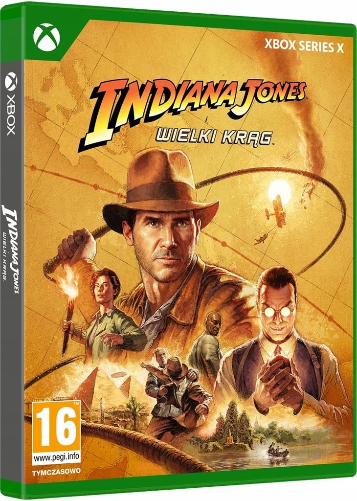 Indiana Jones i Wielki Krąg Edycja Standardowa gra gry na Xbox X
