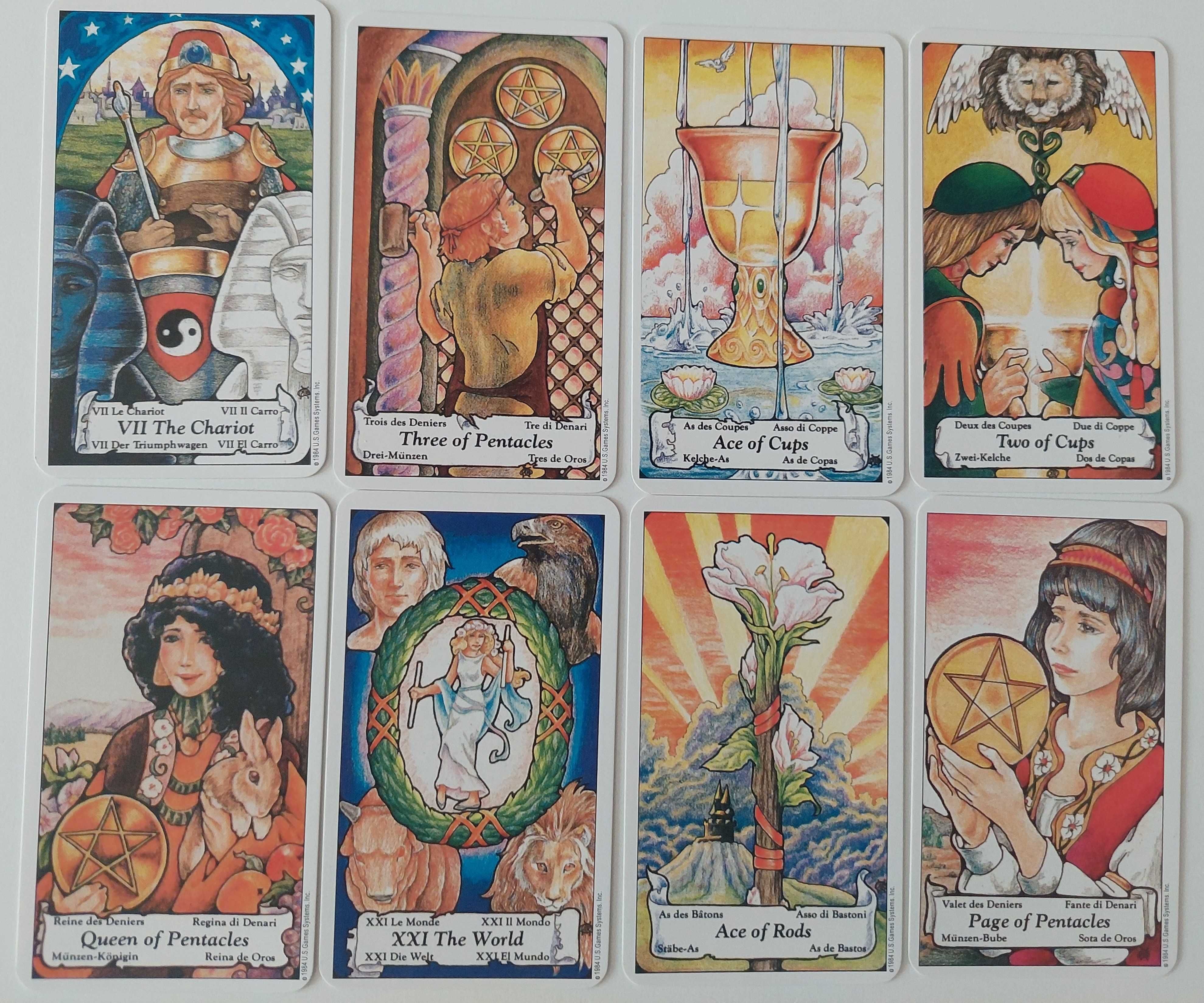 Karty Tarot  Hanson-Roberts Tarot        NOWE