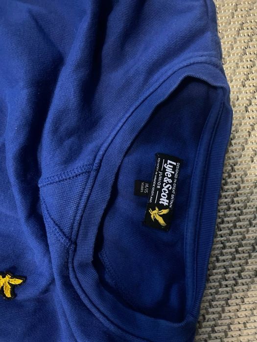 кофта lyle&scott blue