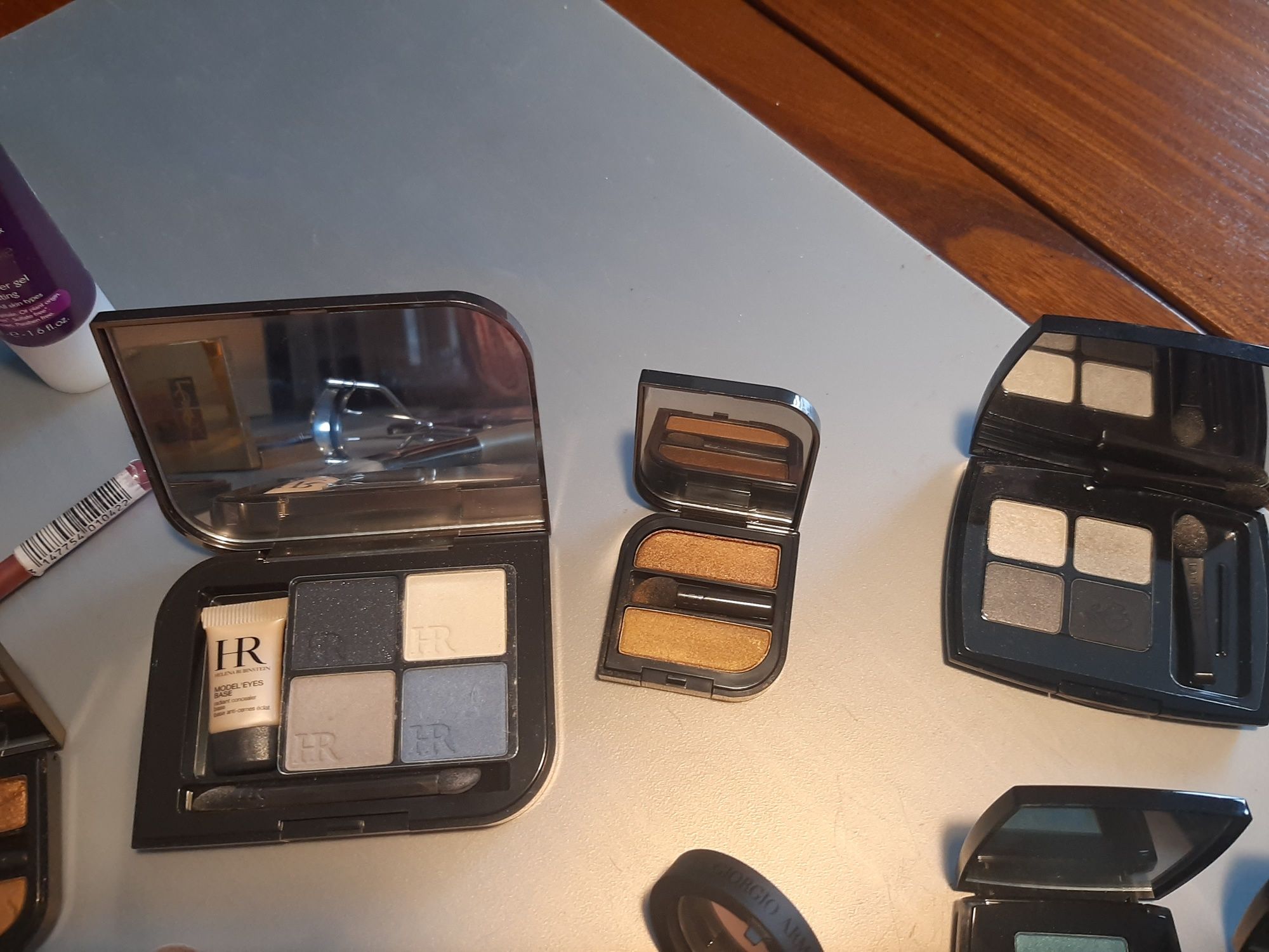 Maquilhagem diversa, Armani, Lâncome, YSaintLaurent, HR, Roche posay