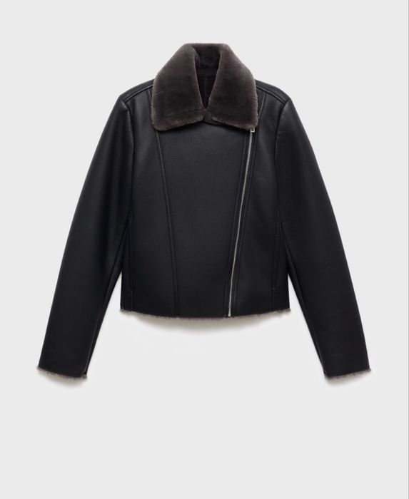 Дублянка Mango жіноча шоколадна