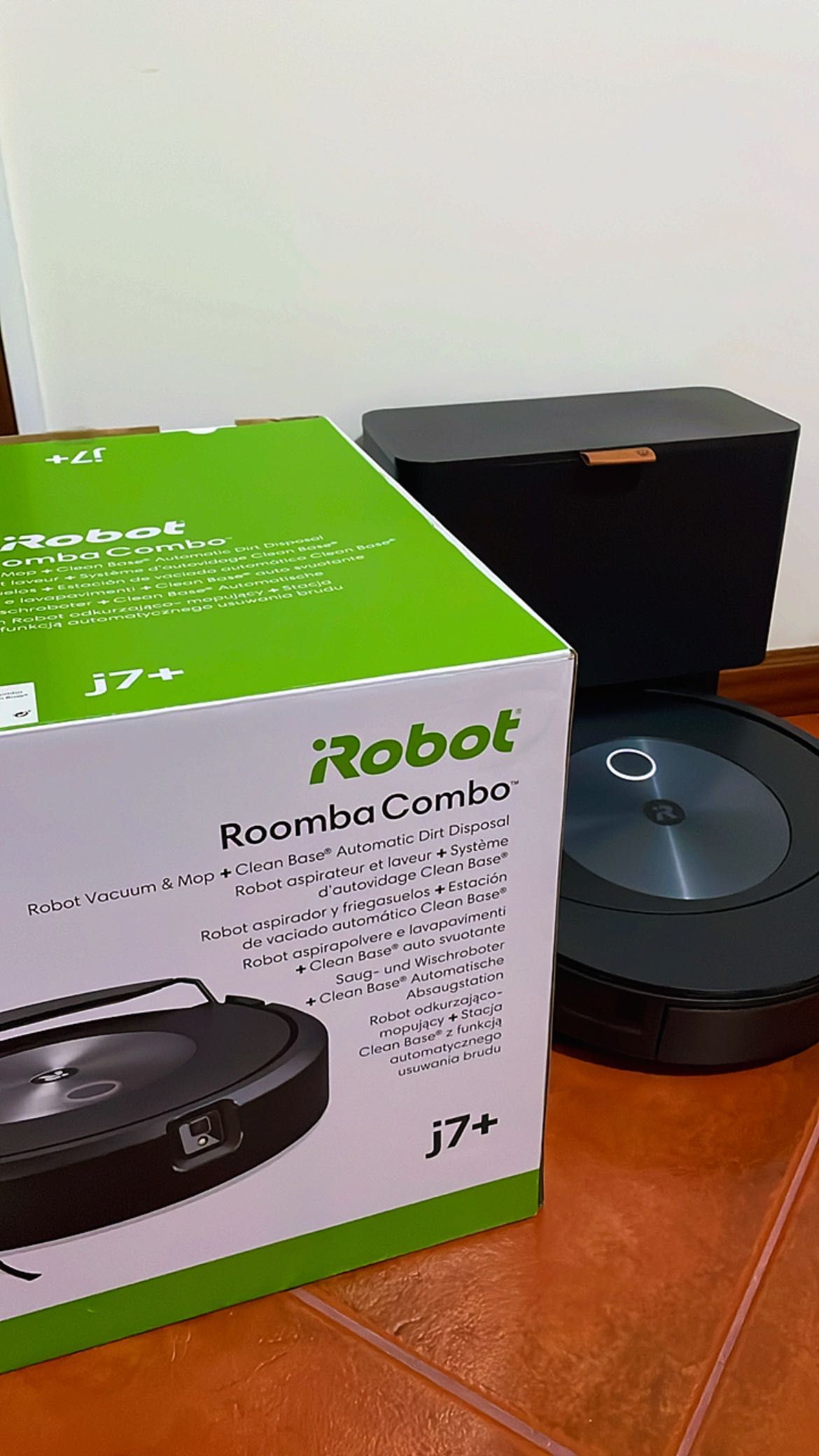 Aspirador Roomba Combo j7+