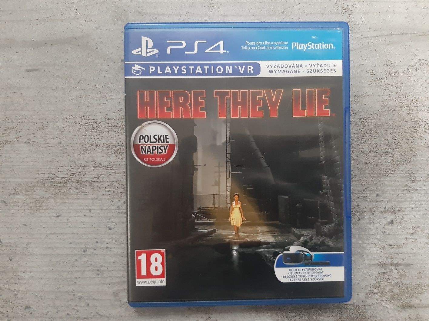 Here They Lie  Dubbing  PL  VR -opcjonalnie  PS 4 / 5