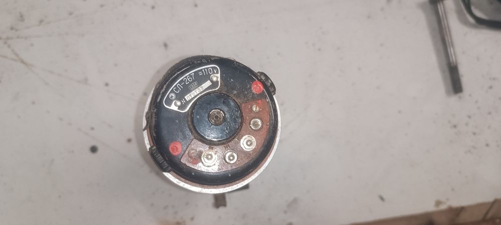 Radziecki silnik DC СЛ-267 110 V 27 W + przekładnia JAK NOWY!