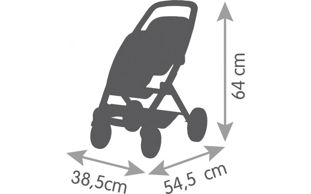 Коляска для ляльок Smoby Maxi-Cosi&Quinny М'ята для близнюків (253220)